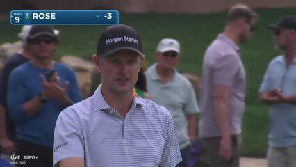 Justin Rose | Round 1 | 18th hole | Shot 4 | 2025 Valero