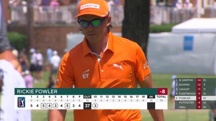 Rickie Fowler | Round 4 | 10th hole | Shot 3 | 2025 Charles Schwab