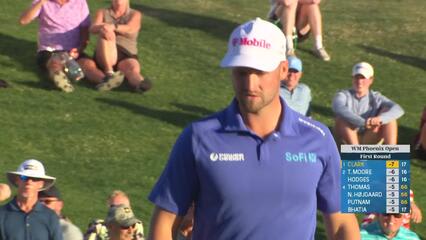 Wyndham Clark | Round 1 | 18th hole | Shot 4 | 2025 WM Phoenix Open