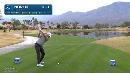 Alex Noren | Round 1 | 7th hole | Shot 1 | 2026 The American Express