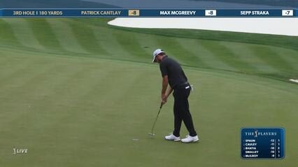 Patrick Cantlay | Round 4 | 3rd hole | Shot 3 | 2025 THE PLAYERS