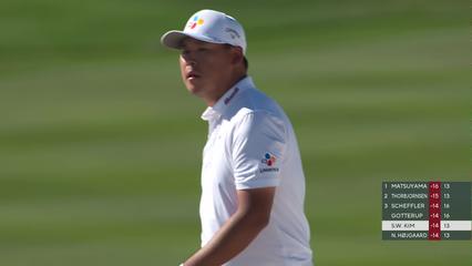 Si Woo Kim | Round 4 | 14th hole | Shot 3 | 2026 WM Phoenix Open
