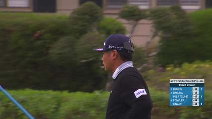 Ryo Hisatsune | Round 3 | 1st hole | Shot 4 | 2026 AT&T Pebble Beach