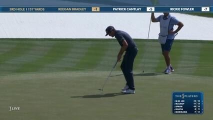 Keegan Bradley | Round 2 | 3rd hole | Shot 4 | 2025 THE PLAYERS