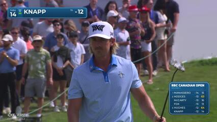 Jake Knapp | Round 3 | 14th hole | Shot 2 | 2025 RBC Canadian