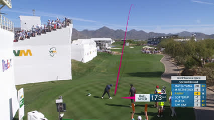 John Parry | Round 2 | 17th hole | Shot 1 | 2026 WM Phoenix Open