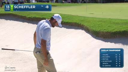 Scottie Scheffler | Round 3 | 13th hole | Shot 2 | 2026 Cadillac