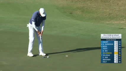 Ben Silverman | Round 4 | 17th hole | Shot 4 | 2025 PGA TOUR Q-School