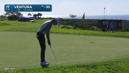 Kristoffer Ventura | Round 4 | 17th hole | Shot 4 | 2026 Farmers