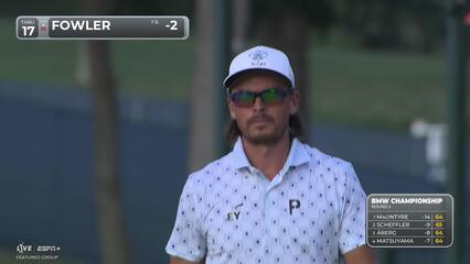 Rickie Fowler | Round 2 | 17th hole | Shot 5 | 2025 BMW Championship