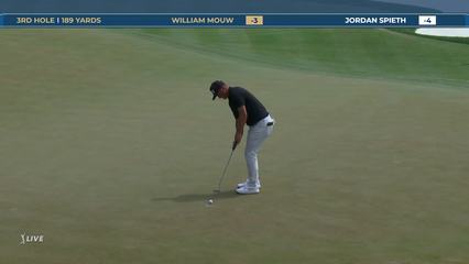 William Mouw | Round 3 | 3rd hole | Shot 4 | 2026 THE PLAYERS