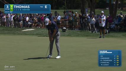 Justin Thomas | Round 1 | 3rd hole | Shot 4 | 2026 Valspar
