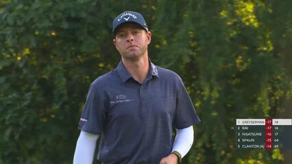 Max Greyserman | 2024 Wyndham | Round 4 | 14th hole | Shot 8
