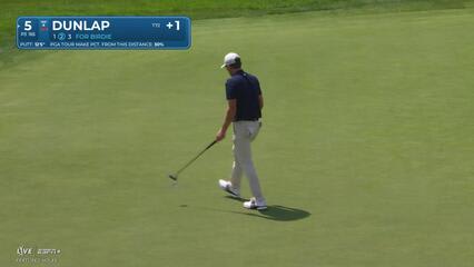 Nick Dunlap | Round 1 | 5th hole | Shot 2 | 2025 Rocket Classic