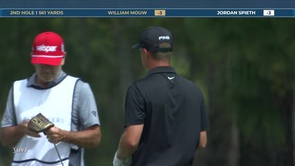 William Mouw | Round 3 | 2nd hole | Shot 3 | 2026 THE PLAYERS
