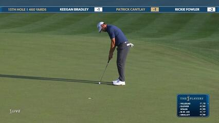 Patrick Cantlay | Round 1 | 15th hole | Shot 4 | 2025 THE PLAYERS