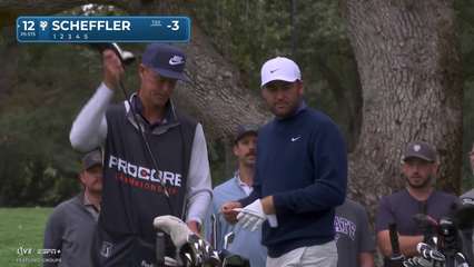 Scottie Scheffler | Round 2 | 12th hole | Shot 1 | 2025 Procore