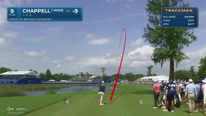 Kevin Chappell | Round 2 | 9th hole | Shot 1 | 2025 Zurich Classic