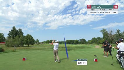 Emiliano Grillo | Round 4 | 15th hole | Shot 1 | 2026 3M Open