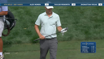 Alex Noren | Round 1 | 4th hole | Shot 4 | 2026 THE PLAYERS