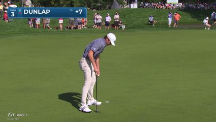 Nick Dunlap | Round 2 | 2nd hole | Shot 4 | 2025 Travelers