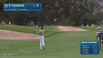 Justin Thomas | Round 2 | 13th hole | Shot 2 | 2025 Procore