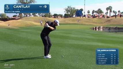 Patrick Cantlay | Round 2 | 5th hole | Shot 3 | 2026 The American Express