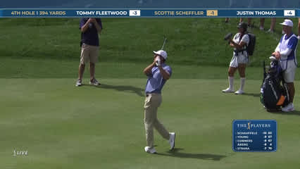 Scottie Scheffler | Round 2 | 4th hole | Shot 3 | 2026 THE PLAYERS