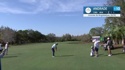 Billy Andrade | Round 3 | 13th hole | Shot 2 | 2025 Chubb Classic