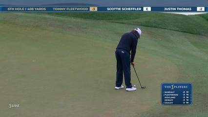 Tommy Fleetwood | Round 1 | 6th hole | Shot 3 | 2026 THE PLAYERS