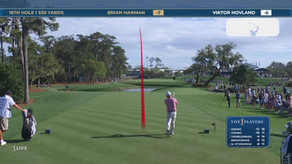 Brian Harman | Round 3 | 16th hole | Shot 1 | 2026 THE PLAYERS