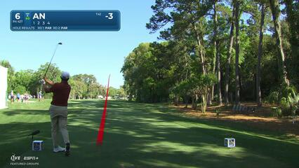 Byeong Hun An | Round 3 | 6th hole | Shot 1 | 2025 RBC Heritage