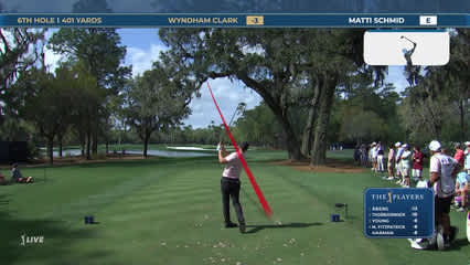 Wyndham Clark | Round 4 | 6th hole | Shot 1 | 2026 THE PLAYERS