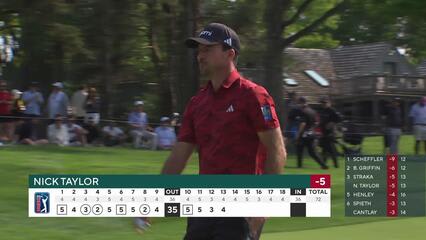 Nick Taylor | Round 4 | 13th hole | Shot 4 | 2025 the Memorial