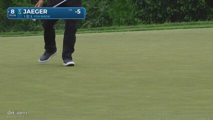 Stephan Jaeger | Round 2 | 8th hole | Shot 2 | 2025 Truist Championship