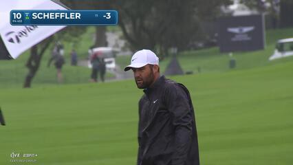 Scottie Scheffler | Round 1 | 10th hole | Shot 3 | 2025 Genesis