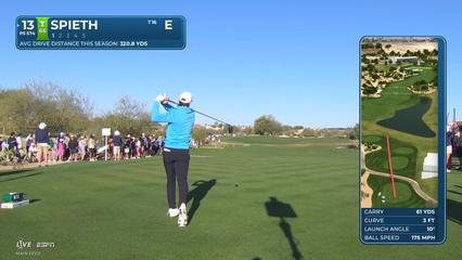 Jordan Spieth | Round 1 | 13th hole | Shot 1 | 2026 WM Phoenix Open