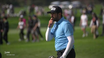 Matthieu Pavon | 2024 Farmers | Round 4 | 9th hole | Shot 3