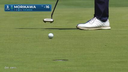 Collin Morikawa | Round 4 | 3rd hole | Shot 3 | 2025 Rocket Classic