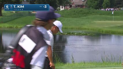 Tom Kim | Round 1 | 6th hole | Shot 3 | 2025 3M Open