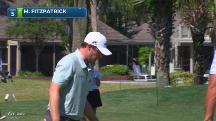 Matt Fitzpatrick | Round 2 | 5th hole | Shot 4 | 2026 RBC Heritage