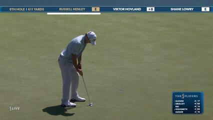 Russell Henley | Round 1 | 9th hole | Shot 5 | 2025 THE PLAYERS
