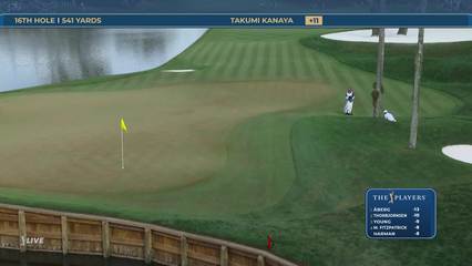 Takumi Kanaya | Round 4 | 16th hole | Shot 3 | 2026 THE PLAYERS
