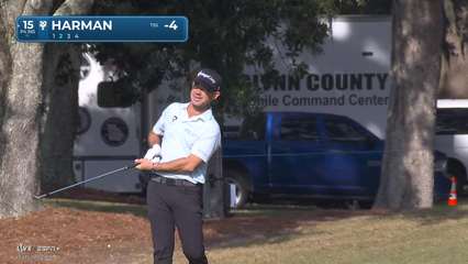 Brian Harman | Round 2 | 15th hole | Shot 2 | 2025 The RSM Classic