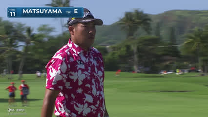 Hideki Matsuyama | Round 2 | 2nd hole | Shot 5 | 2026 Sony Open