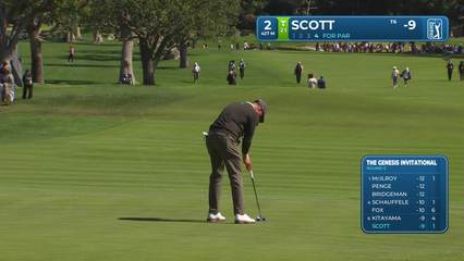 Adam Scott | Round 3 | 2nd hole | Shot 4 | 2026 The Genesis