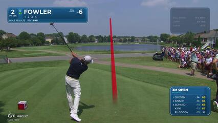 Rickie Fowler | Round 2 | 2nd hole | Shot 1 | 2025 3M Open