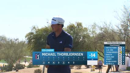 Michael Thorbjornsen | Round 4 | 7th hole | Shot 3 | 2026 WM Phoenix Open