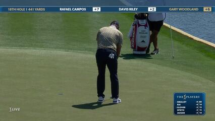 Gary Woodland | Round 1 | 18th hole | Shot 4 | 2025 THE PLAYERS