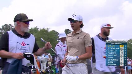 Min Woo Lee | Round 3 | 7th hole | Shot 1 | 2025 Houston Open